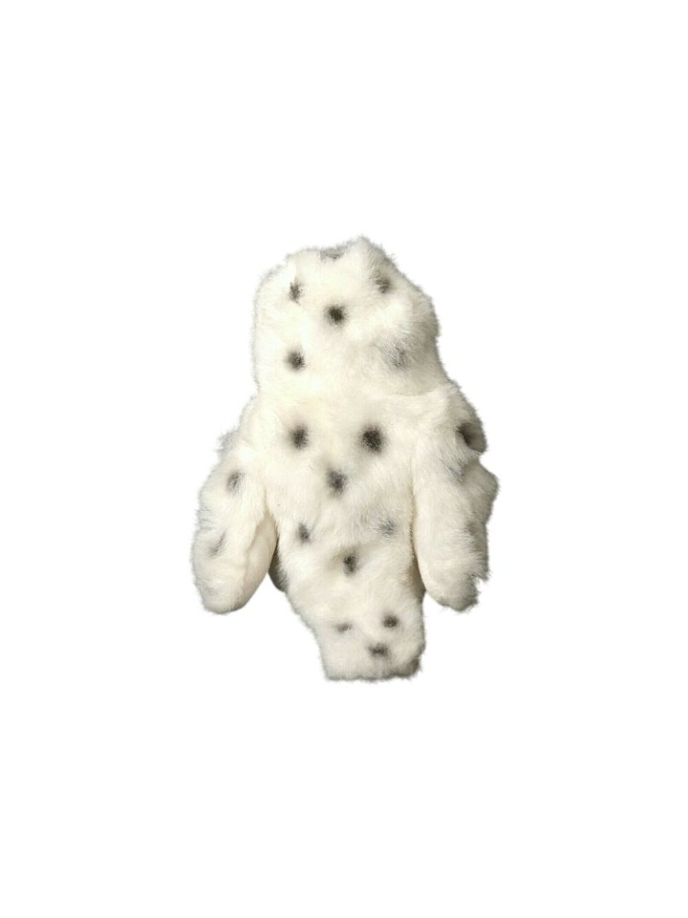 White Black Snowy Owl Plush Stuffed Animal Toy Realistic 7 inch Unbranded - Picture 4 of 6